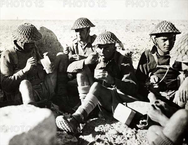 Men of the New Zealand Division during the fighting in Crete 1942