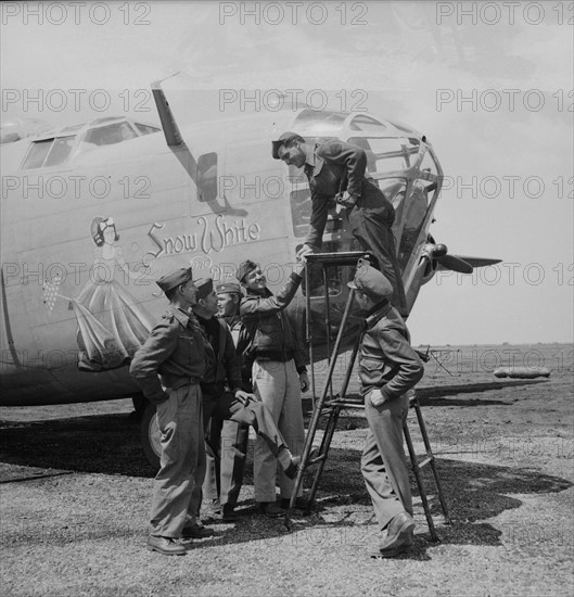 B-24 bomber of the U.S. Air Force, 1943