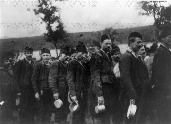 A group of Montenegran soldiers, 1915