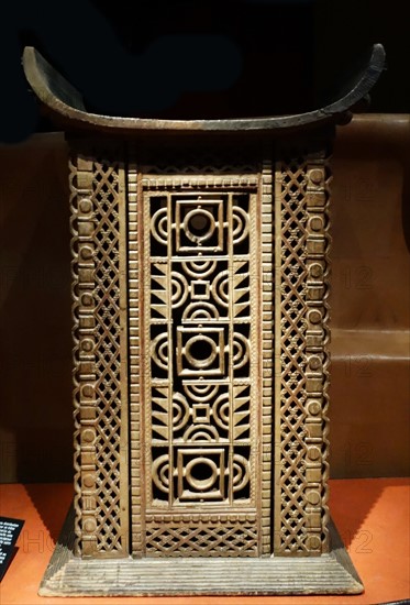 Throne of King Ghezo of Benin, Africa