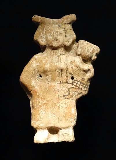 Stone figurines of Cihuacoatl, Aztec Goddess of fertility, from Mexico