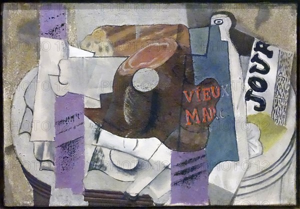 Painting titled 'Le Vieux Marc' by Pablo Picasso