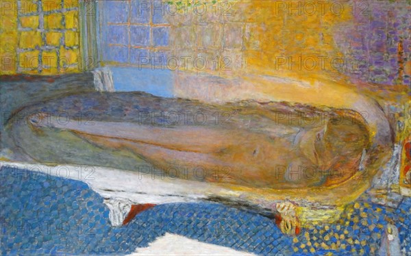 Nu dans la baignoire by Pierre Bonnard