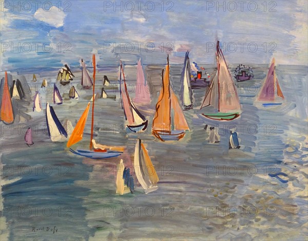 Régates by Raoul Dufy