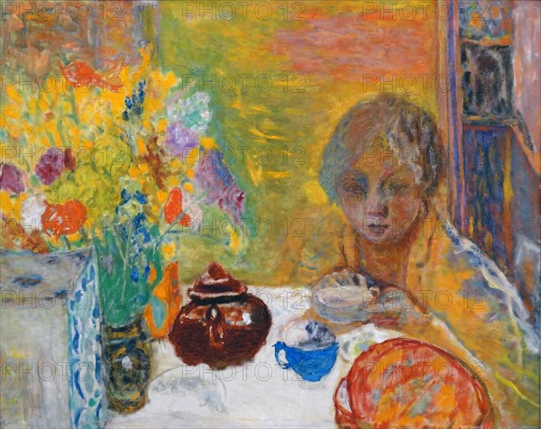 Le Déjeuner by Pierre Bonnard