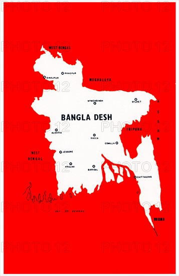 Map of Bangladesh