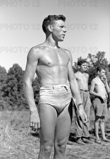 Florence, Alabama (vicinity). Boy scout camp. Photographer Jack Delano.