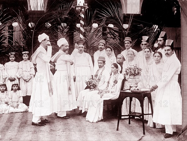 A Hindoo, India wedding.