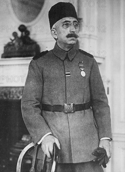 Le sultan Mehmed VI, 1918