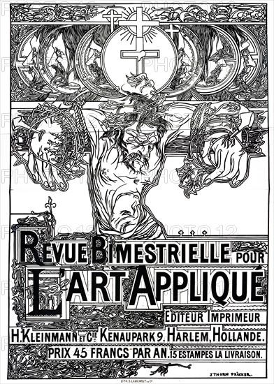 Advertising poster for publication by H. Kleinmann et Cie.