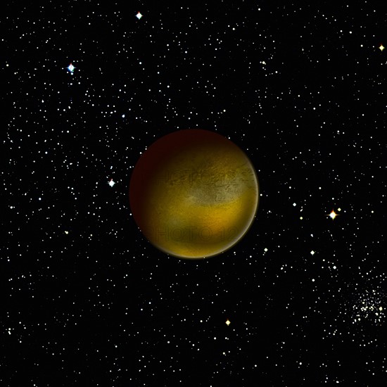 Artist's impression of the dwarf planet Pluto