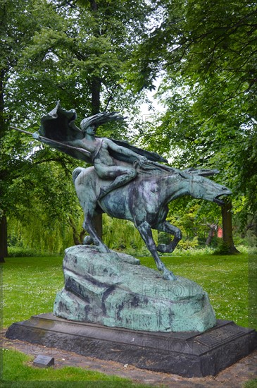 Valkyrie statue 1908 by Stephan Abel Sinding