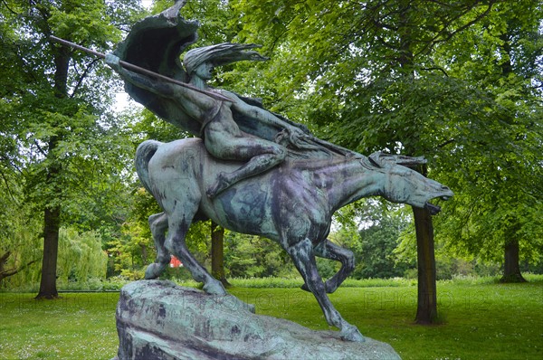 Valkyrie statue 1908 by Stephan Abel Sinding