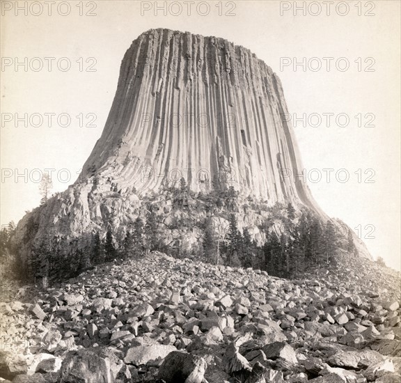 Photographic print of 'The Devil's Tower'