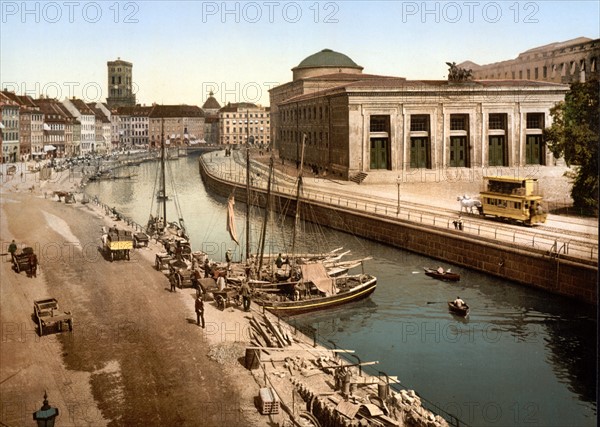 Thorvaldsen (i.e. Thorvaldsen) Museum, Copenhagen, Denmark, 1890