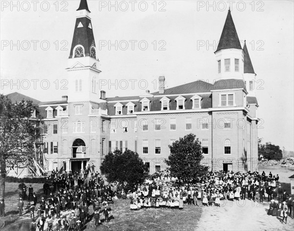 Main building of Claflin University, Orangeburg, S.C.