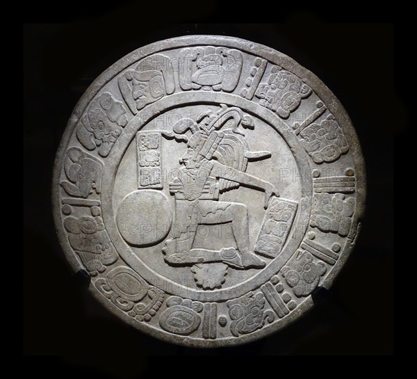 Mayan Chinkultic disc 600-900 AD.