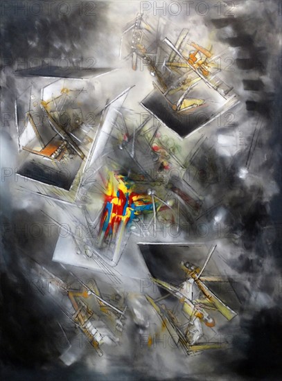 the unthinkable 1958 by Roberto Matta Echaurren 1911 – 2002,