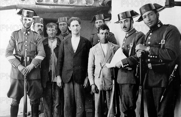 Spanish Anarchist arrested in 1936.