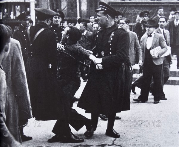 May 1936 protester arrested in Barcelona