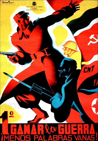 Republican & Communist propaganda poster