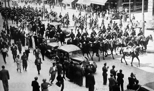 Republican parade in Madrid