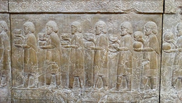 Frieze from a wall at Palace in Persepolis