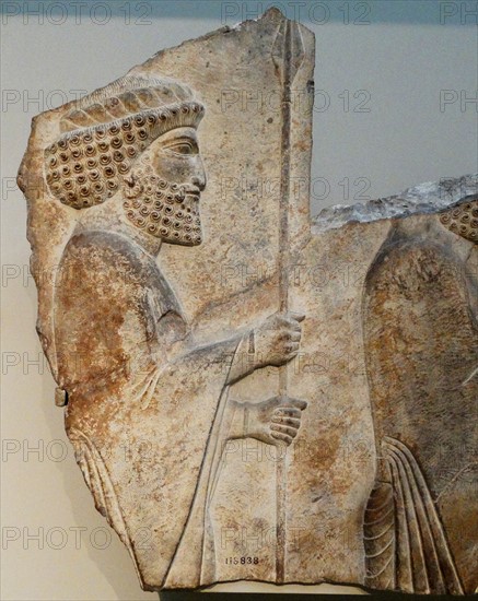 Frieze from a wall at Palace in Persepolis