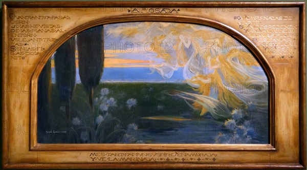 The Dew by Adriá Gual, 1897