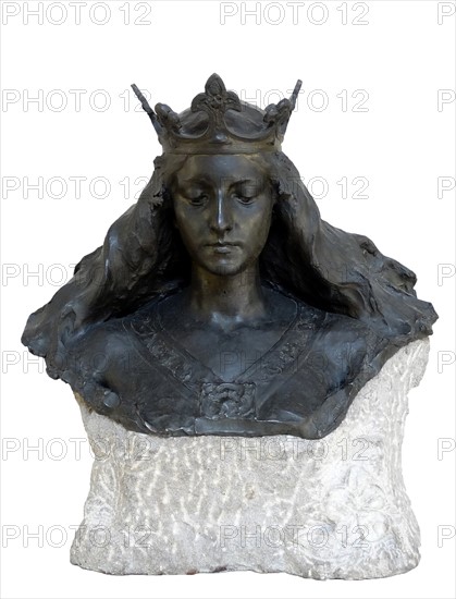 Bust of Noblewoman representing Barcelona by Eusebi Arnau