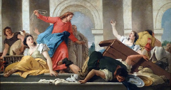 The Expulsion of the Money-changers form the Temple