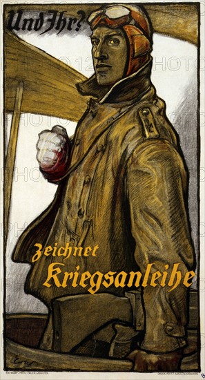 Poster for the German War Loan