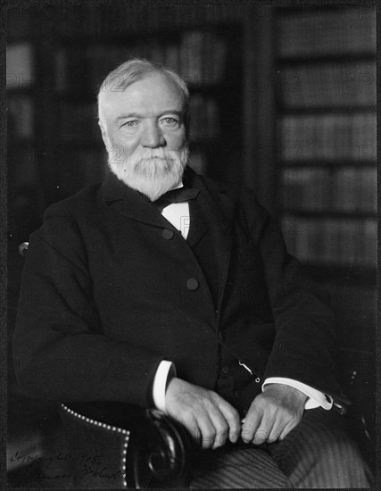 Andrew Carnegie, April 1905