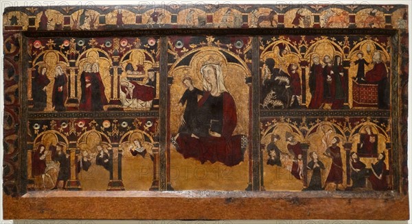 Frontal depicting the childhood of Jesus by Anonymous