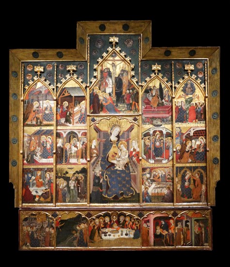 Altarpiece of the Virgin by Jaime Serra