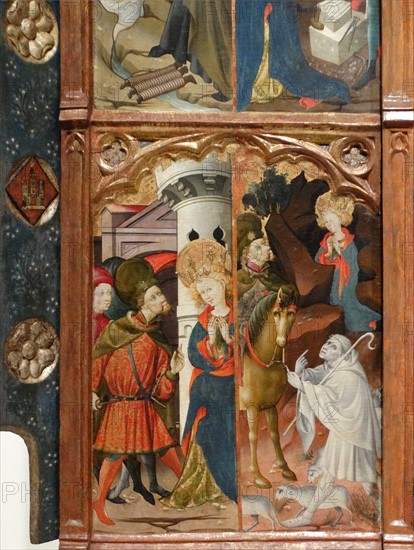 Altarpiece of Saint Barbara by Gonzalo Pérez