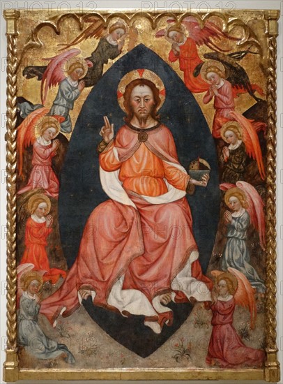 Altarpiece titled 'Salvador' by Pere Teixidor