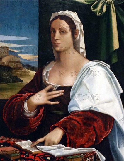 Portrait of Vittoria Colonna by Sebastiano del Piombo