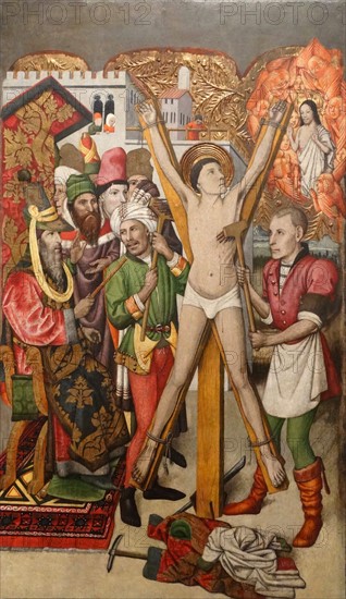 Table altar of Saint Vincent by Jaume Huguet