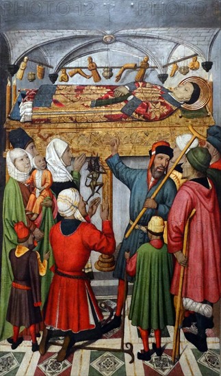 Table altar of Saint Vincent by Jaume Huguet