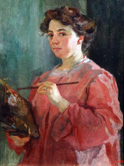 Self portrait by Lluïsa Vidal