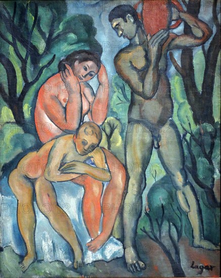 Painting titled 'pastoral' by Celso Lagar