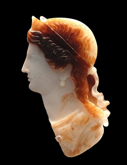 Roman Sardonyx cameo About AD 25-50