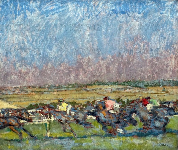 Walter Richard Sickert (1860 - 1942) Dieppe Races, c.1920,