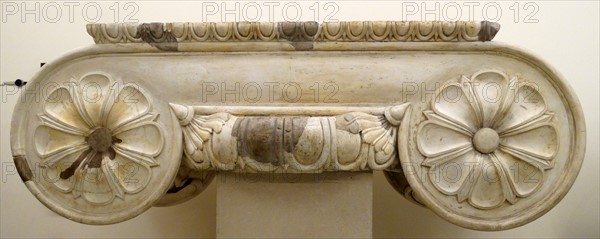 Rosette capital from the temple of Artemis at Ephesus