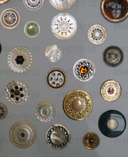 Pearl and Metal Buttons made in Birmingham