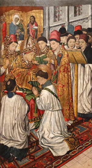 Tables Altar of Saint Vincent by Jaume Huguet