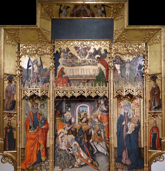 Altarpiece of the Epiphany by Joan Reixach