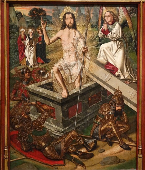 Tables of an altarpiece of Christ by Bartolomé Bermejo