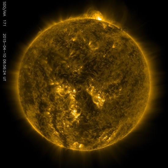 corona and upper transition region of the Sun.